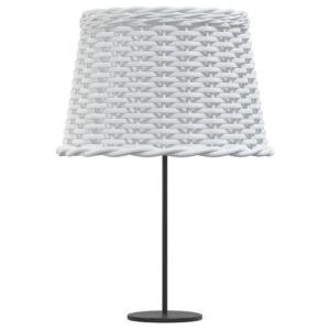 vidaXL Lampskärm vit Ø40x26 cm korgmaterial - Bild 4