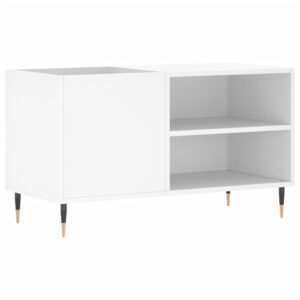 vidaXL Stereobänk vit 85x38x48 cm konstruerat trä - Bild 2