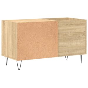 vidaXL Stereobänk sonoma-ek 85x38x48 cm konstruerat trä - Bild 6