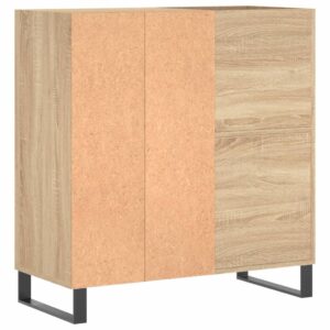 vidaXL Stereobänk sonoma-ek 84,5x38x89 cm konstruerat trä - Bild 6