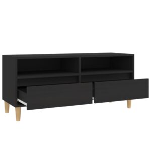 vidaXL Tv-bänk svart 100x34,5x44,5 cm konstruerat trä - Bild 8