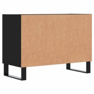 vidaXL Tv-bänk svart 69,5x30x50 cm konstruerat trä - Bild 6