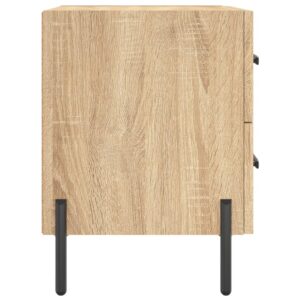 vidaXL Sängbord 2 st sonoma-ek 40x35x47,5 cm konstruerat trä - Bild 7