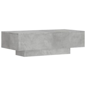 vidaXL Soffbord betonggrå 100x49,5x31 cm konstruerat trä - Bild 2