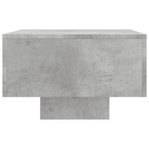 vidaXL Soffbord betonggrå 100x49,5x31 cm konstruerat trä - Bild 5