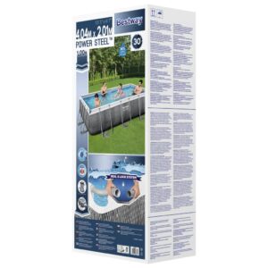 Bestway Pool Power Steel med tillbehör 404x201x100 cm - Bild 11