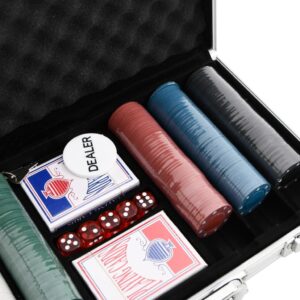 vidaXL Poker set 300 delar 4 g - Bild 6