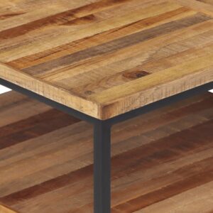 vidaXL Soffbord 90x50x39 cm massiv återvunnen teak - Bild 4