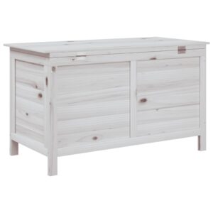 vidaXL Dynbox vit 99x49,5x58,5 cm massivt granträ - Bild 6