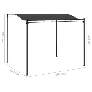 vidaXL Paviljong 3x2,4 m antracit - Bild 6