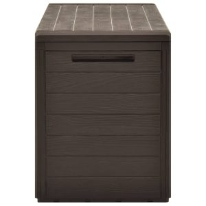 vidaXL Dynbox brun 116x44x55 cm - Bild 4