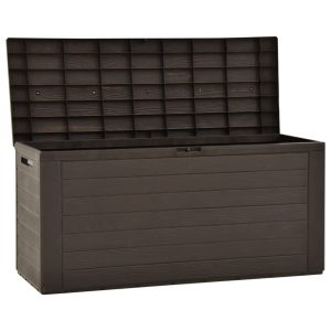 vidaXL Dynbox brun 116x44x55 cm - Bild 5