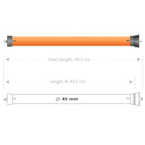 vidaXL Rörmotorer 10 st 20 Nm - Bild 6