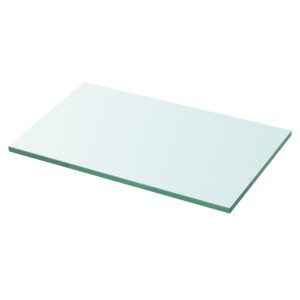 vidaXL Hyllplan 2 st glas genomskinlig 30x12 cm - Bild 2