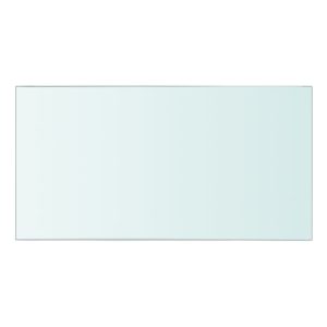 vidaXL Hyllplan 2 st glas genomskinlig 30x12 cm - Bild 3