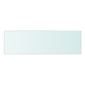 vidaXL Hyllplan 2 st glas genomskinlig 50x15 cm - Bild 3