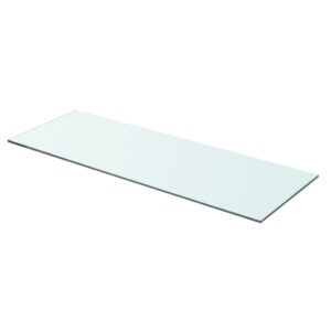 vidaXL Hyllplan 2 st glas genomskinlig 70x25 cm - Bild 2