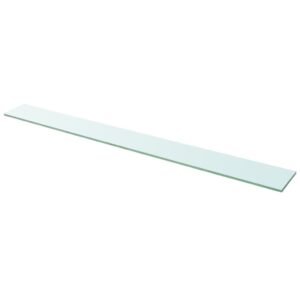 vidaXL Hyllplan 2 st glas genomskinlig 110x12 cm - Bild 2