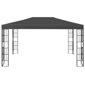 vidaXL Paviljong med ljusslinga LED 3x4 m antracit - Bild 5