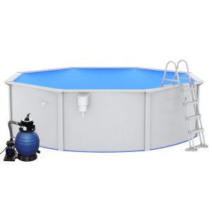 vidaXL Pool med sandfilterpump 460x120 cm - Bild 2