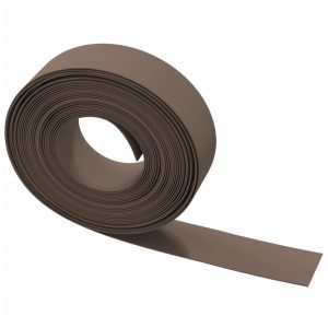 vidaXL Rabattkant brun 2 st 10 m 15 cm polyeten - Bild 5