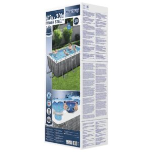 Bestway Pool Power Steel med tillbehör rektangulär 412x201x122 cm - Bild 11