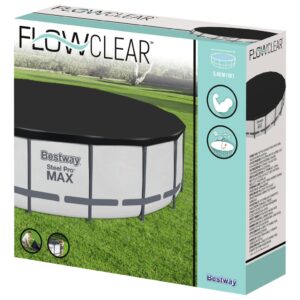 Bestway Poolöverdrag Flowclear Fast Set 555 cm - Bild 2