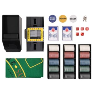 vidaXL Poker set 300 delar 4 g - Bild 3