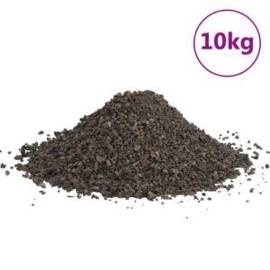 vidaXL Basaltgrus 10 kg svart 3-5 mm - Bild 2