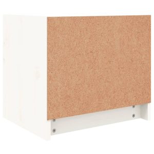 vidaXL Sängbord 2 st vit 40x31x35,5 cm massiv furu - Bild 9