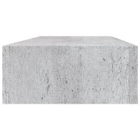 vidaXL Vägglådor betonggrå 2 st 60x23,5x10 cm MDF - Bild 6