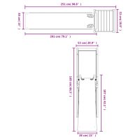 vidaXL Lekplats impregnerad furu - Bild 9