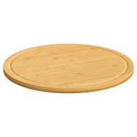 vidaXL Skärbrädor 6 st Ø40x1,5 cm bambu - Bild 2