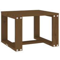 vidaXL Trädgårdsbord honungsbrun 40x38x28,5 cm massiv furu - Bild 2