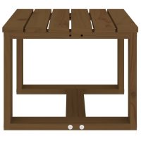 vidaXL Trädgårdsbord honungsbrun 40x38x28,5 cm massiv furu - Bild 4