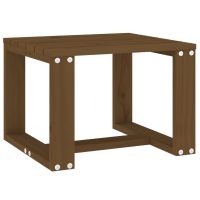 vidaXL Trädgårdsbord honungsbrun 40x38x28,5 cm massiv furu - Bild 5