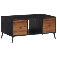 vidaXL Soffbord 90x50x41 cm massiv återvunnen teak - Bild 11