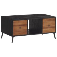 vidaXL Soffbord 90x50x41 cm massiv återvunnen teak - Bild 10