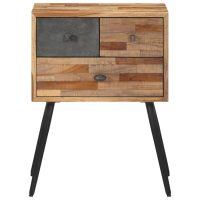 vidaXL Sängbord 47x31,5x60 cm massiv teak - Bild 3