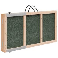 vidaXL Hundramp grön 120x30 cm massiv gran - Bild 7