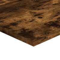 vidaXL Vägghyllor 4 st rökfärgad ek 80x50x1,5 cm konstruerat trä - Bild 8