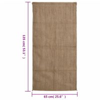 vidaXL Jutesäckar 30 st 65x135 cm 100% jute 340 gsm - Bild 7