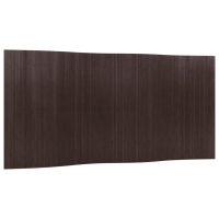 vidaXL Rumsavdelare mörkbrun 165x400 cm bambu - Bild 2