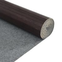 vidaXL Rumsavdelare mörkbrun 165x400 cm bambu - Bild 6