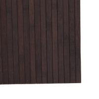 vidaXL Rumsavdelare mörkbrun 165x400 cm bambu - Bild 7