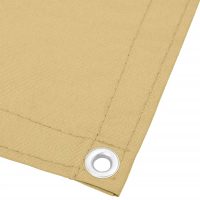 vidaXL Balkongskärm sand 90x500 cm 100% polyester oxford - Bild 4