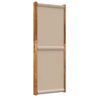 vidaXL Rumsavdelare 3 paneler taupe 210x180 cm - Bild 5