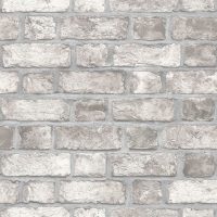 Homestyle Tapet Brick Wall grå och benvit - Bild 2