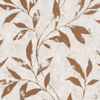 DUTCH WALLCOVERINGS Tapet Leafs beige och brun - Bild 2