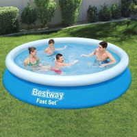 Bestway Pool uppblåsbar Fast Set rund 366x76 cm 57273 - Bild 2